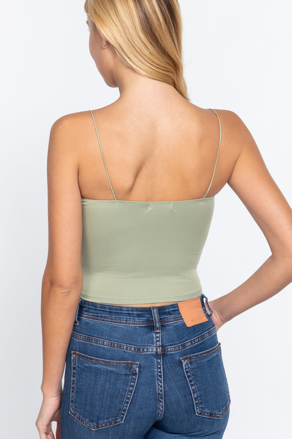 Elastic Strap Cami Top