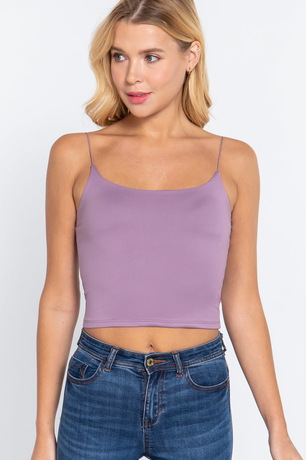 Elastic Strap Cami Top