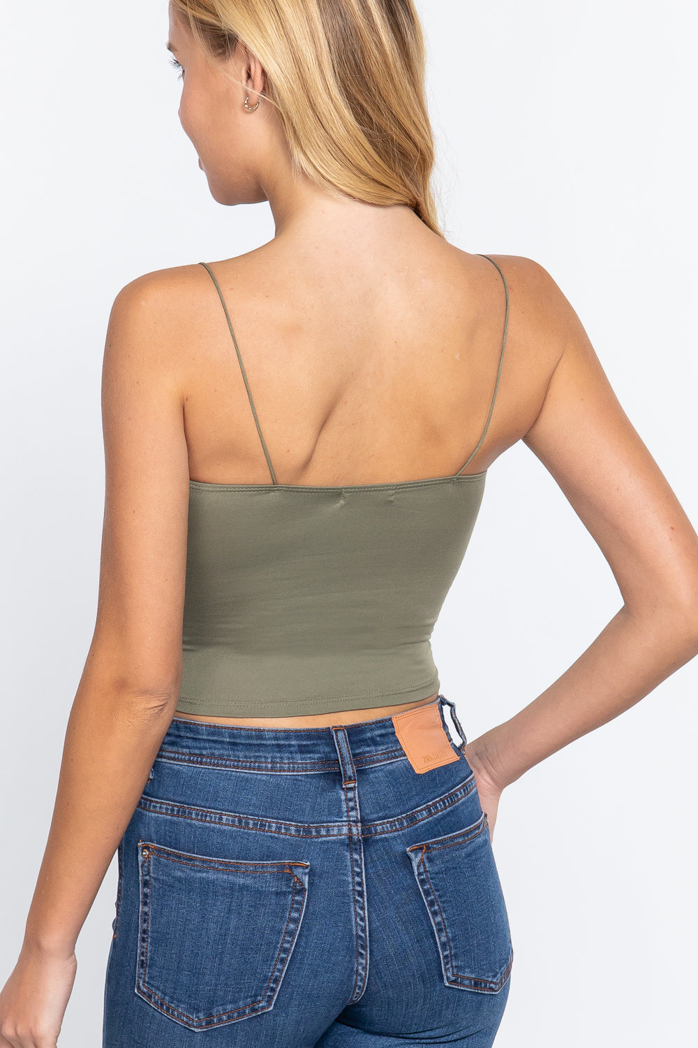 Elastic Strap Cami Top