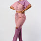 Color Block Pant Set