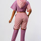 Color Block Pant Set