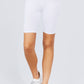 Biker Shorts - White