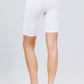 Biker Shorts - White