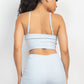 Cami Crop Top & Belted Pants Set