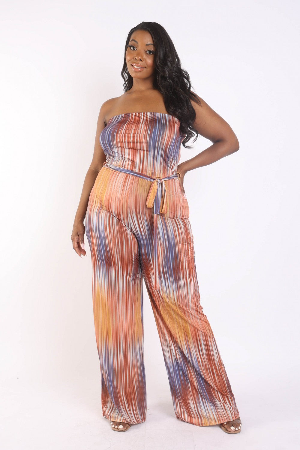 Curve Strapless Jumpsuit