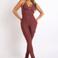 Cargo Pocket Halter Jumpsuit
