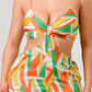 Satin Bra Top and Palazzo Jumpsuit