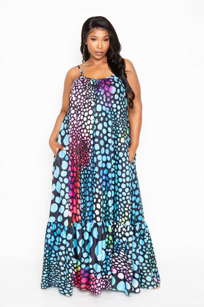 Voluminous Maxi Dress