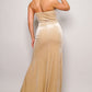 Strapless Sweetheart Velvet Dress