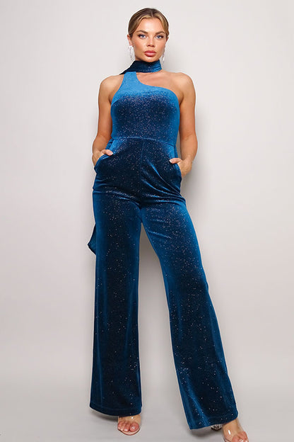 Sparkly Velvet Jumpsuit