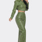 Faux Leather Set