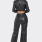 Faux Leather Set