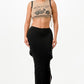Motocycle Crop Top and Skirt Set