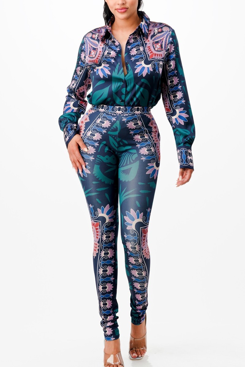 All Over Print Legging Set