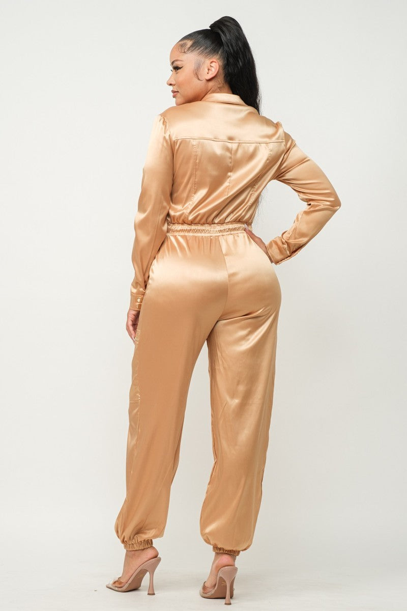 Satin Jumpsuit