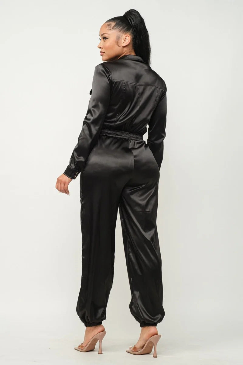 Satin Jumpsuit