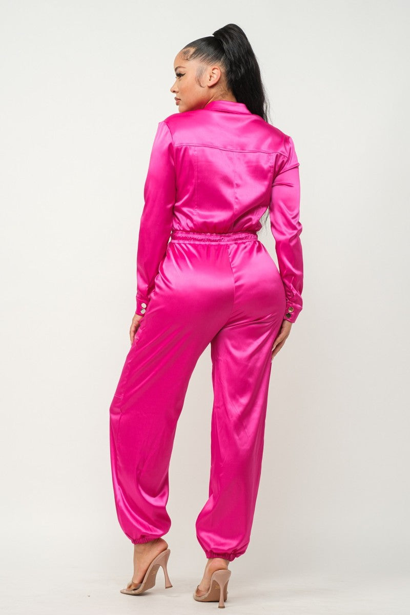 Satin Jumpsuit