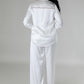 Tunic Top Two Piece Set - Ivory