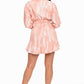 Tie Dye Button Down Mini Dress