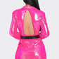 Belted Sequin Blazer Mini Dress