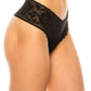 Lace Band Thong
