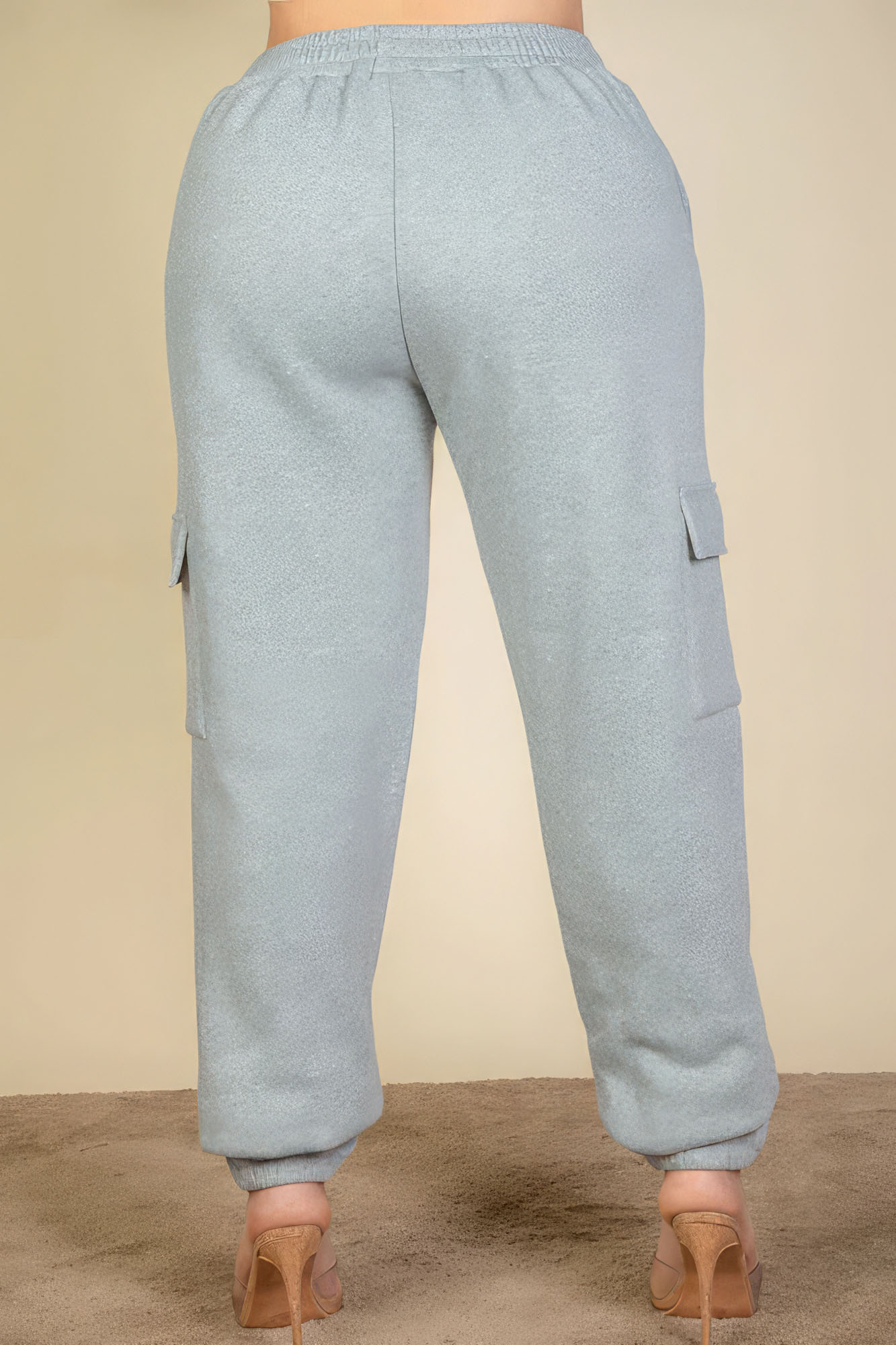 Curve Cargo Pockets Sweatpants