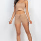 Ribbed Crop Cami Top & Shorts Set