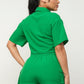 Oversized Pockets Top & Shorts Set